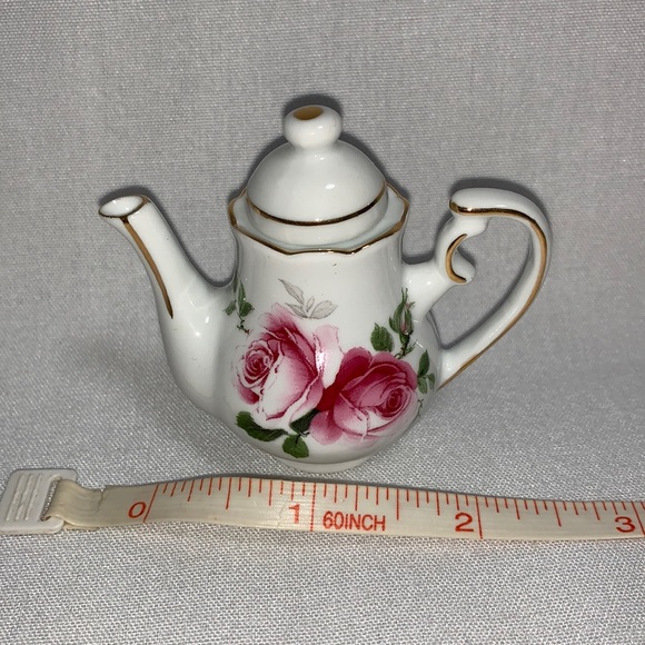 Miniature child/ dollhouse tea service set. Porcelain. From Germany - Picture 6 of 9